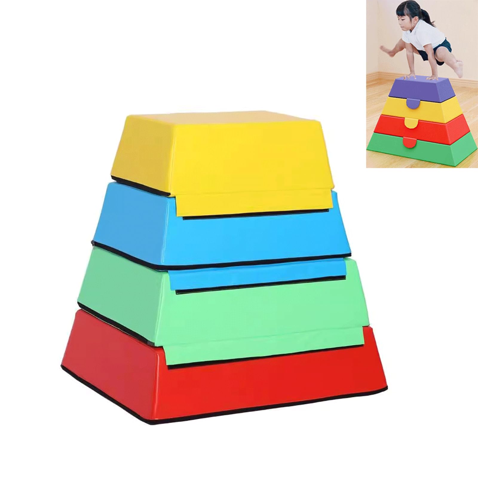 Amazon.com: BXZAY Kids Training Box Jumps,4 in 1 Foam Jumping Box